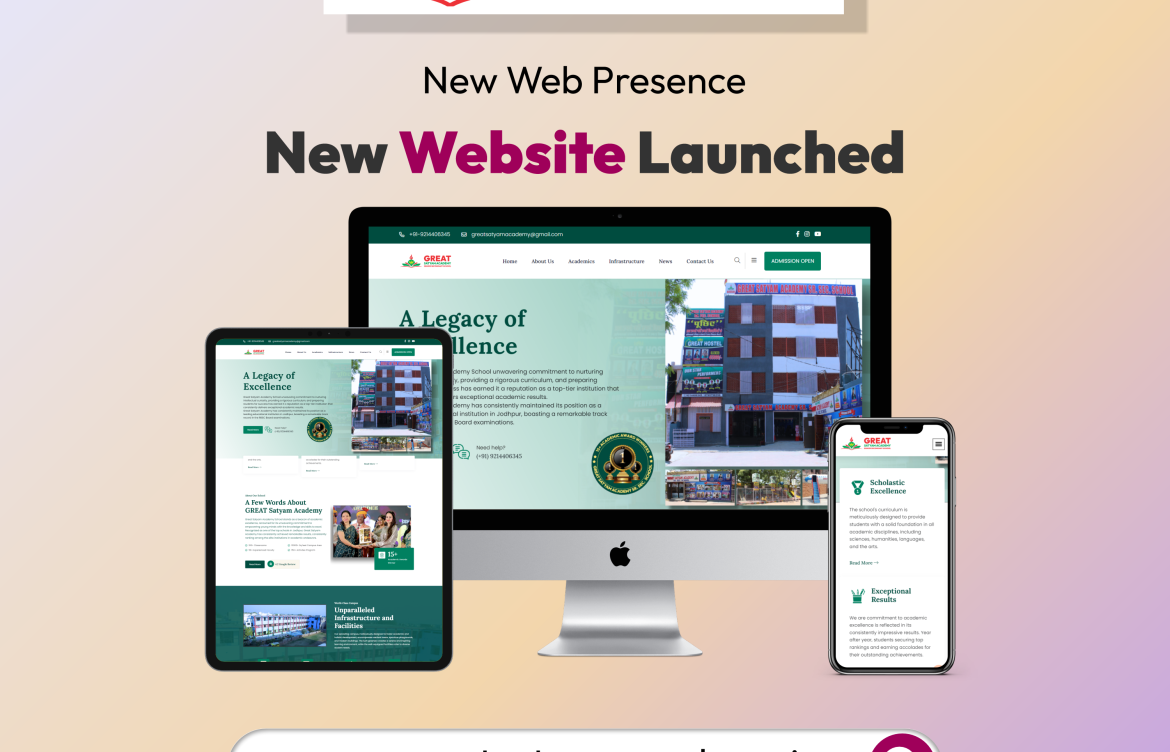 Great Satyam Academy Launches New Website: www.greatsatyamacademy.in