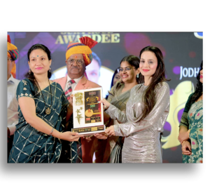 "Dr. Alka Gehlot Kachhwha", Director of of Great Satyam Academy Sr. Sec. School has been honored at the prestigious Incredible Women's Pride Awards and Conclave 2024!